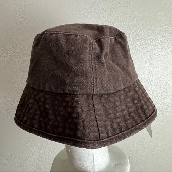 Thrills Minimal Bucket Hat Postal Brown OSFM - Picture 4 of 6